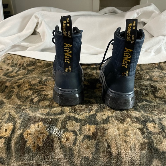 Dr. Martens Comb combat boot unisex size 7 navy blue - Picture 3 of 5